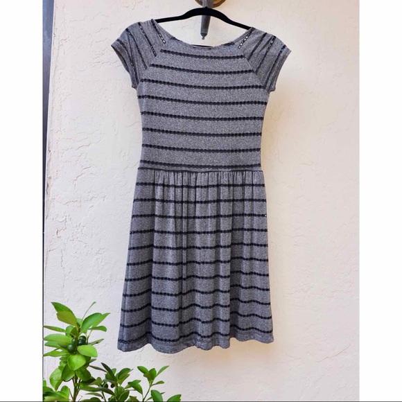 NWT Aqua Silver Dress - Picture 2 of 4